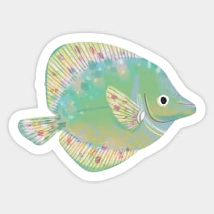 Cucumber Fish Sticker